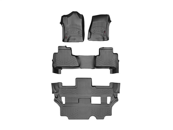 Weathertech 44607-1-2-5 WT FloorLiner - Front - Blk