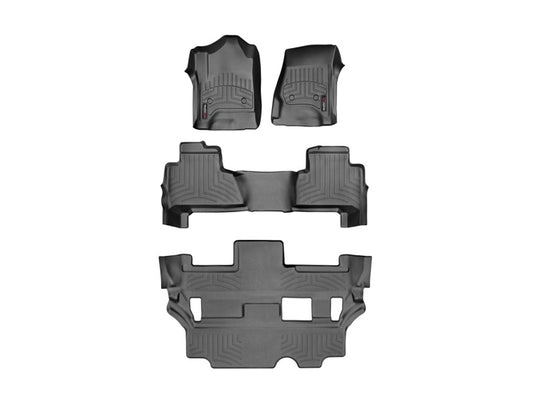Weathertech 44607-1-2-5 WT FloorLiner - Front - Blk