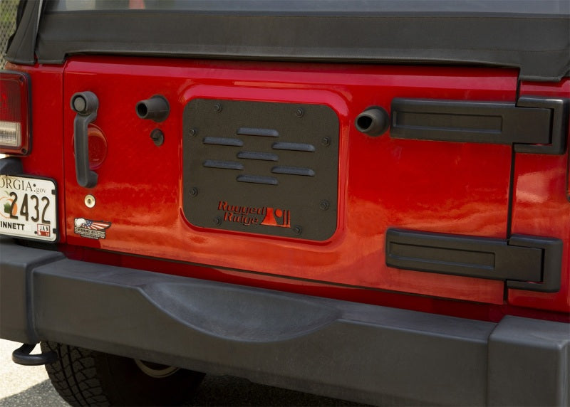 Load image into Gallery viewer, Rugged Ridge 11586.10 RUG Spare Tire Carriers
