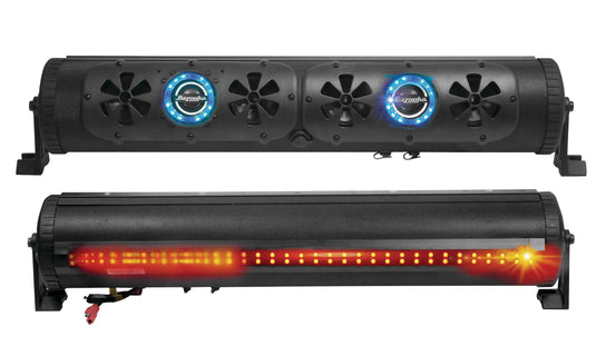 Bazooka BPB24-G2 Bluetooth Party Bar G2 with RGB Illumination - Single-Sided - 24in.
