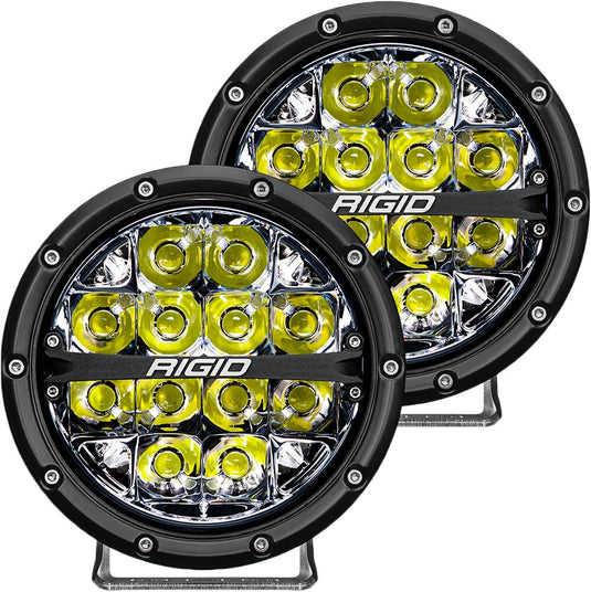 Rigid Industries 36412 360-Series Spot Lights - 6in. - White