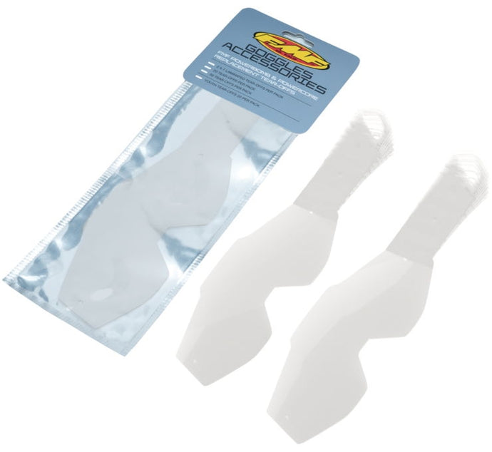 Fmf Racing PowerBomb/PowerCore Goggles Tear-Offs - Laminated - Two 7 Pkgs.