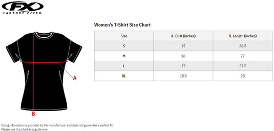 Factory Effex Kawasaki Logo Womens T-Shirt