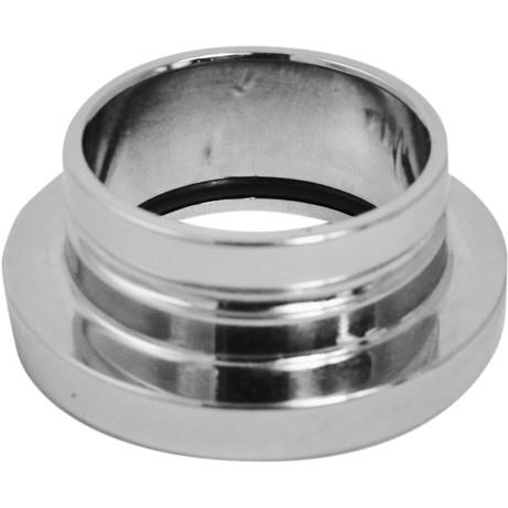 La Choppers LA-7413-00 Delux Damper Covers for 1in. Risers - Chrome
