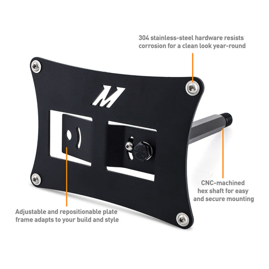 Mishimoto MMLP-GRC-23 MM License Plate Relocation