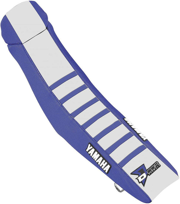 Dcor 30-50-466 Factory Reinforced Seat Cover - Blue/White/Blue Ribs