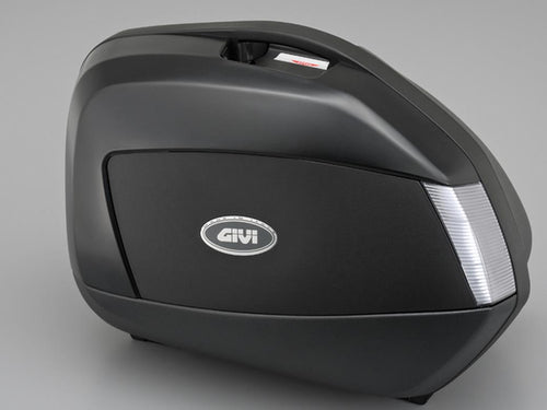 Givi V35NTA V35 Tech Side Hard Cases with Smoked Lenses - Matte Black