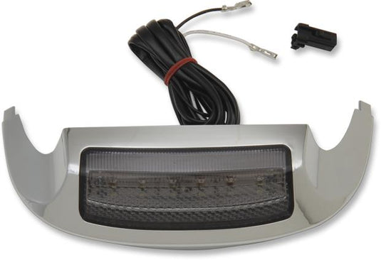 Drag Specialties 2040-1963 LED Front Fender Tip Light - Smoke Lens