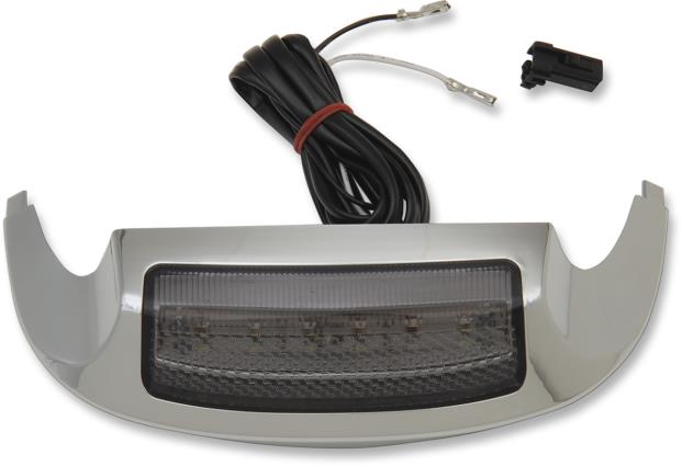 Drag Specialties 2040-1963 LED Front Fender Tip Light - Smoke Lens