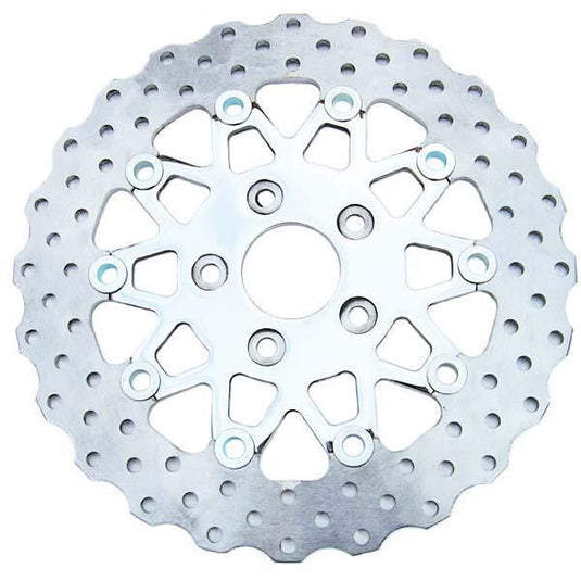 Ebc FSD023BLK 10 Button Floater Contour Wide Band Brake Rotor