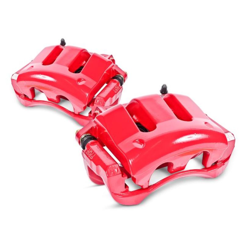Load image into Gallery viewer, Powerstop S2736 PSB Red Calipers
