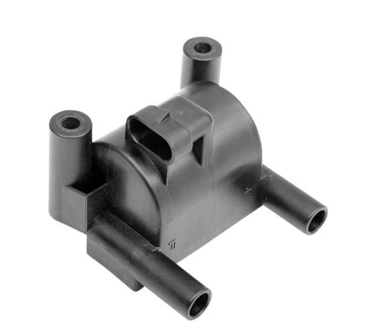 Drag Specialties 2102-0278 Single Fire Ignition Coil - 0.5 OHM - Black