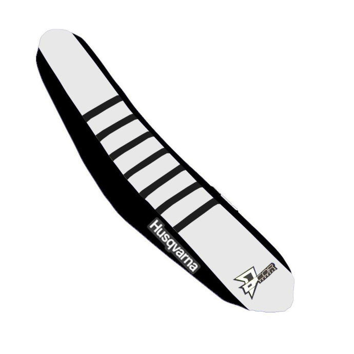 Dcor 30-70-408 Factory Reinforced Seat Cover - Black/White/Black
