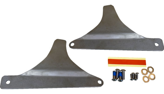 Drag Specialties 1504-0113 Sissy Bar Side Plate - Chrome