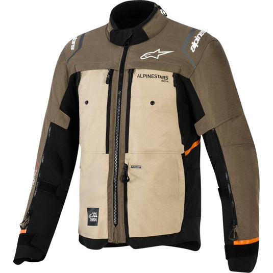 Alpinestars Cusco Drystar Jacket (Small, Walnut/Aluminum/Black)