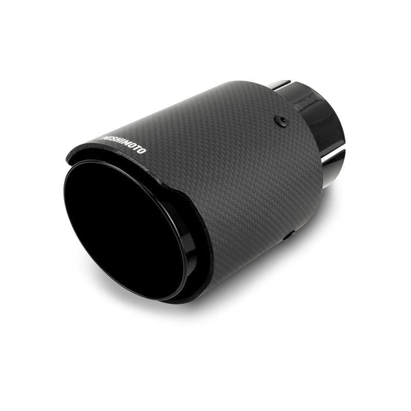 Load image into Gallery viewer, Mishimoto MMEXH-TIP-CF25BK MM Universal Muffler
