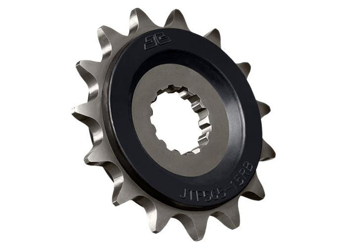 Jt Sprockets JTF1307.15RB Rubber Cushioned Steel Front Sprocket - 15T