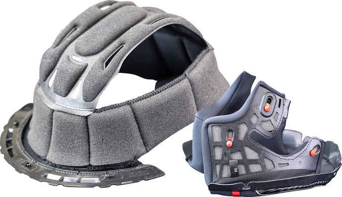 Scorpion Kwikwick 3 Liner/Cheek Pad Kit for Covert X Helmets - XL