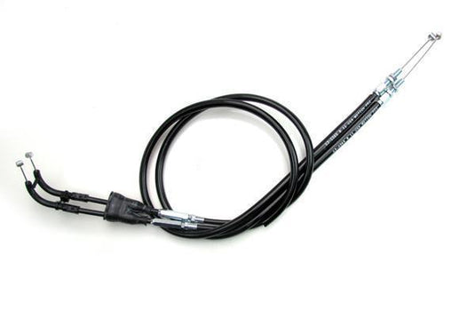 Motion Pro 03-0439 Black Vinyl Push/Pull Throttle Cable Set