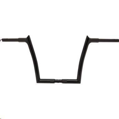 Fat Baggers, Inc. 908012-B 1-1/4in. EZ Install Pointed Top Handlebars - Gloss Black