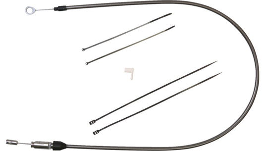 Magnum 423402HE Stock Length Quick Connect Braided Upper Clutch Cable - Black Pearl - 32in.