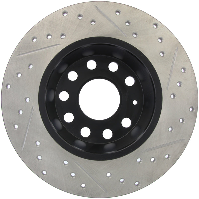 Load image into Gallery viewer, Stoptech 127.33099R ST Slot &amp; Drill Brake Rotors
