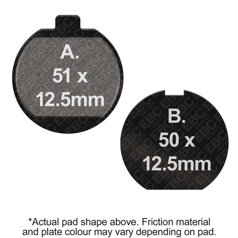 Load image into Gallery viewer, Ebc Powersports FA37 EBC FA-SFA-X Brake Pads
