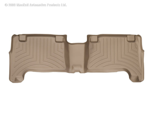 Weathertech 450112 WT FloorLiner - Rear - Tan