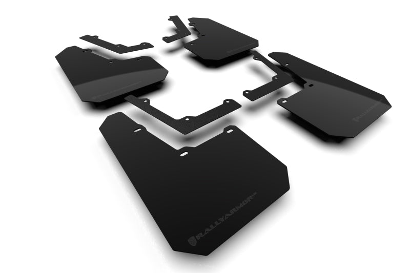 Load image into Gallery viewer, Rally Armor MF112-UR-BLK-MBK RAL UR Blk Flap/Met. Blk Logo

