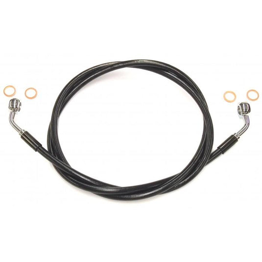 Magnum SBC0606-48 Black Coated XR Stainless Front Brakeline Kit - 48in. Total Length