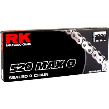 Rk 520MAXO-120-BC 520 Max-O Chain - 120 Links - Black/Chrome