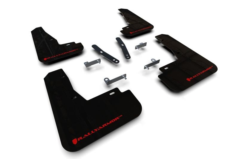 Load image into Gallery viewer, Rally Armor MF91-UR-BLK-RD RAL UR Blk Flap/Rd Logo
