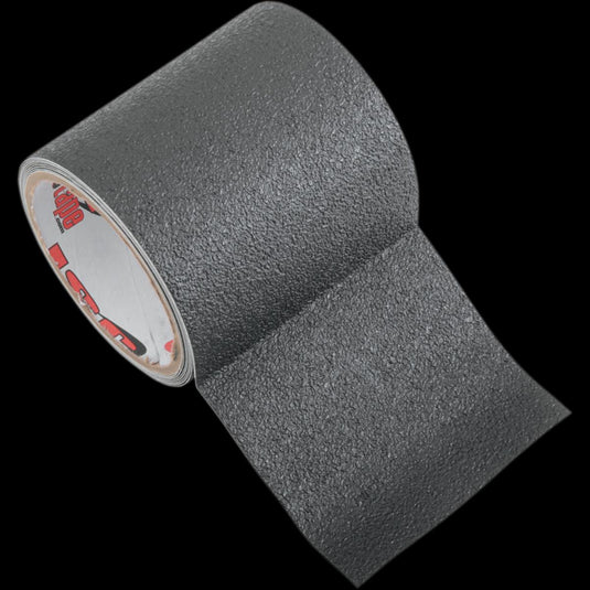 Isc Racers Tape RT8016RB NonSkid Tape - Rubberrized Black - 4in. x 7.5 ft.