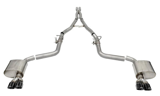 Corsa Performance 21070BLK COR Cat-Back Xtreme