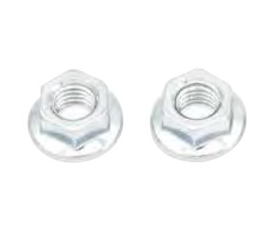 Bolt 021-10812 Hex Head Smooth Flange Nuts - M8 x 1.25 12mm