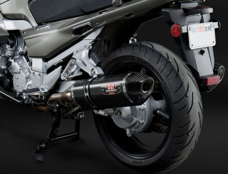 Load image into Gallery viewer, Yoshimura 13150E0220 R-77 Signature Series Dual Slip-Ons - Carbon Fiber Mufflers
