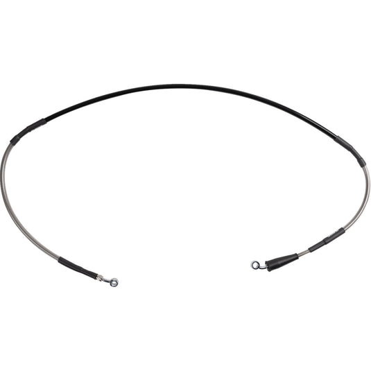 Moose Racing S01-1-042/P Stainless Steel Braided Brake Line