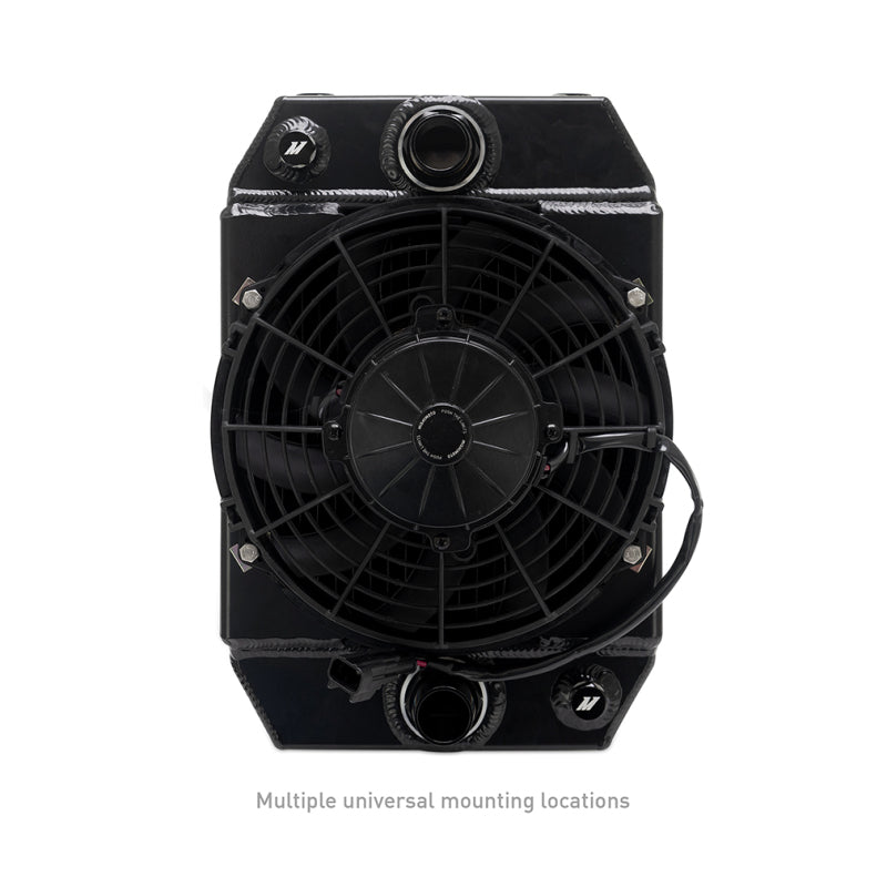 Load image into Gallery viewer, Mishimoto MMRAD-UNI-DRGBK MM Radiators - Alum Race
