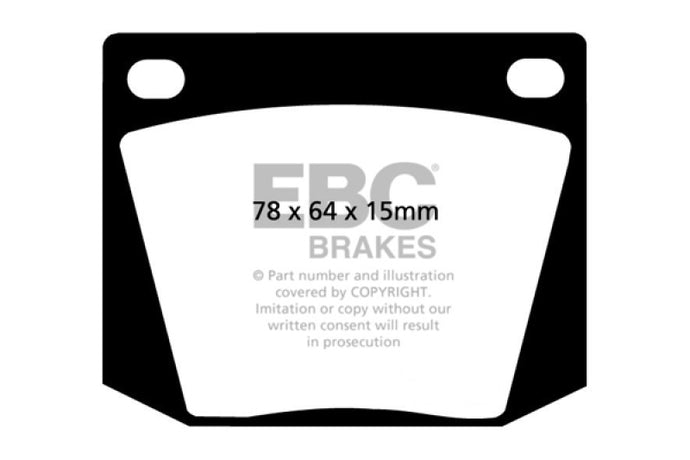 Ebc DP2169 EBC Greenstuff Brake Pad Sets