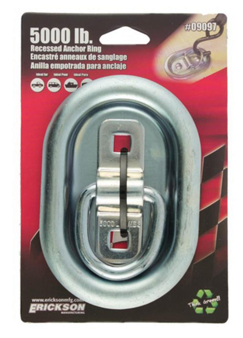 Erickson 09097 Heavy Duty Recessed Oval Anchor