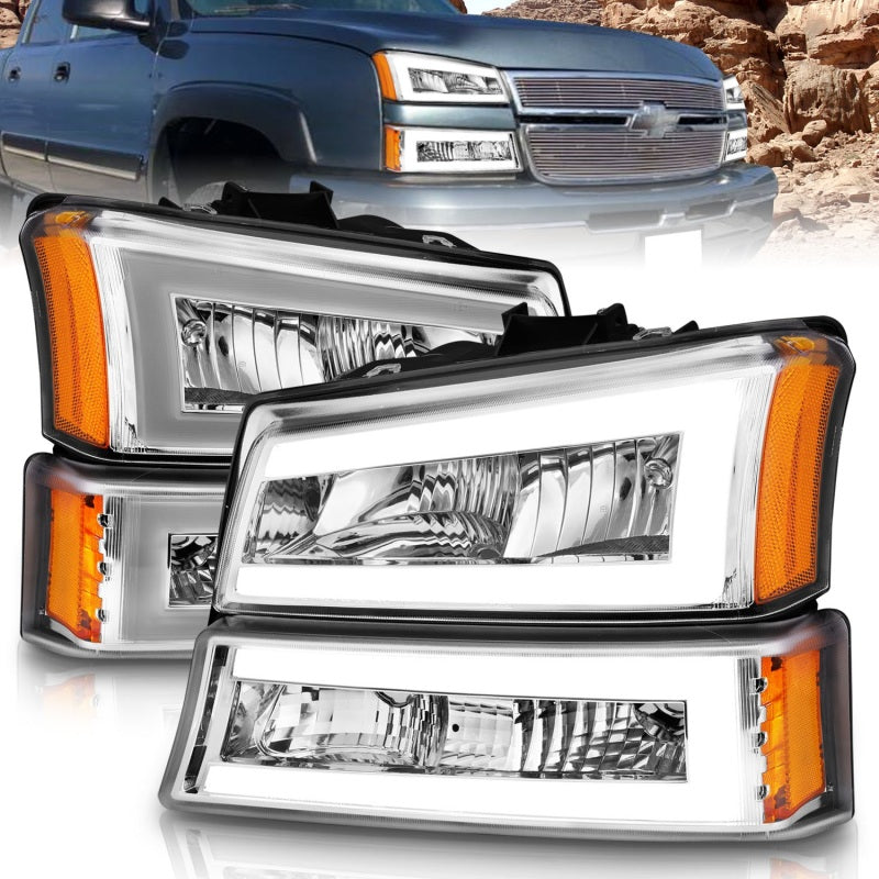 Load image into Gallery viewer, Anzo 111502 ANZ Crystal Headlights
