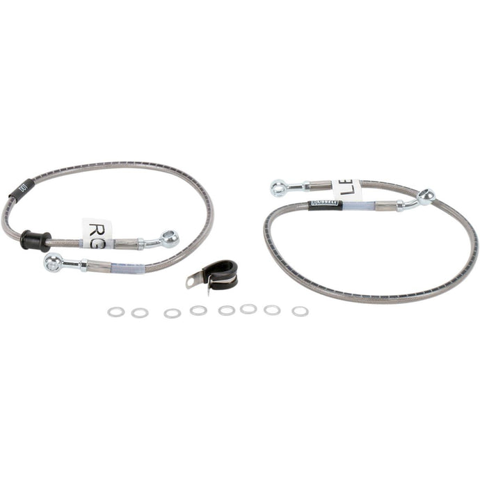 Russell R09153 Cycleflex Brake Line Two-Line Race Kit