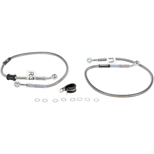 Russell R09153 Cycleflex Brake Line Two-Line Race Kit