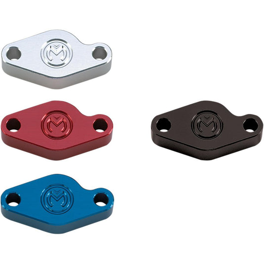 Moose Racing BL-BP6061P E-Brake Block-Off Plate - Polished