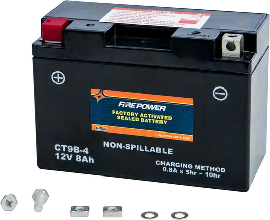 Fire Power CTZ8V Factory Activated Maintenance Free Sealed Battery