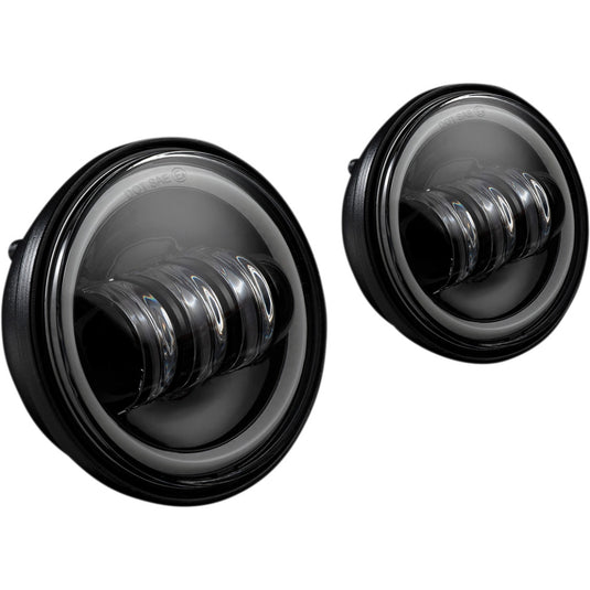 Custom Dynamics PG-45-B ProGlow 4.5in. LED Passing Lamps with Color Changing Halo - Black