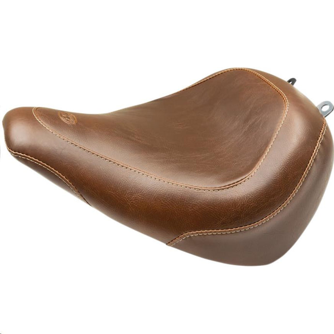 Mustang 83056 Wide Tripper Solo Seat - Vintage - Brown