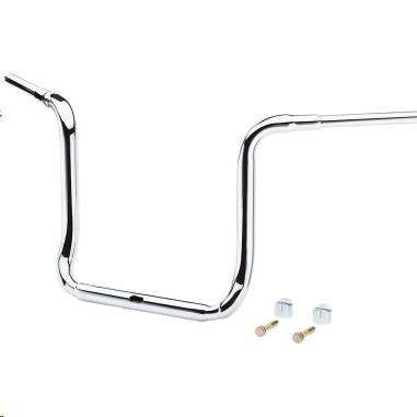 La Choppers LA-7323-16 1-1/2in. Traditional Ape Hanger Handlebar - Chrome