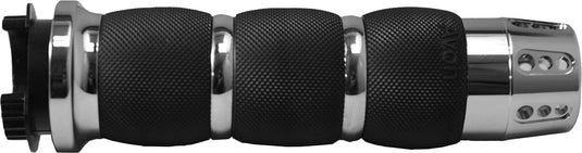 Avon Tyres MT-AIR-90-CH-GA Air Cushioned Gatlin Grip - Chrome