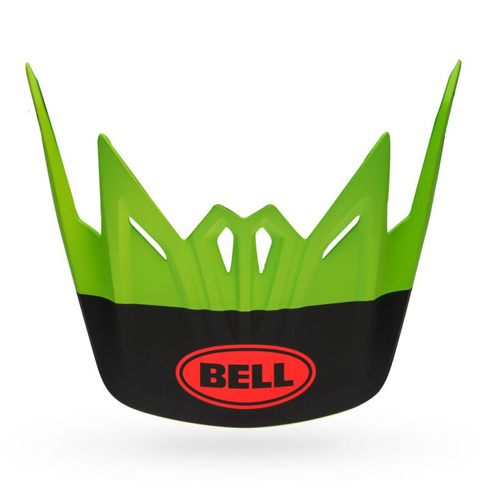 Bell Helmets Visor for Moto-9 Glory Youth Helmets - Matte Green/Black/Infrared